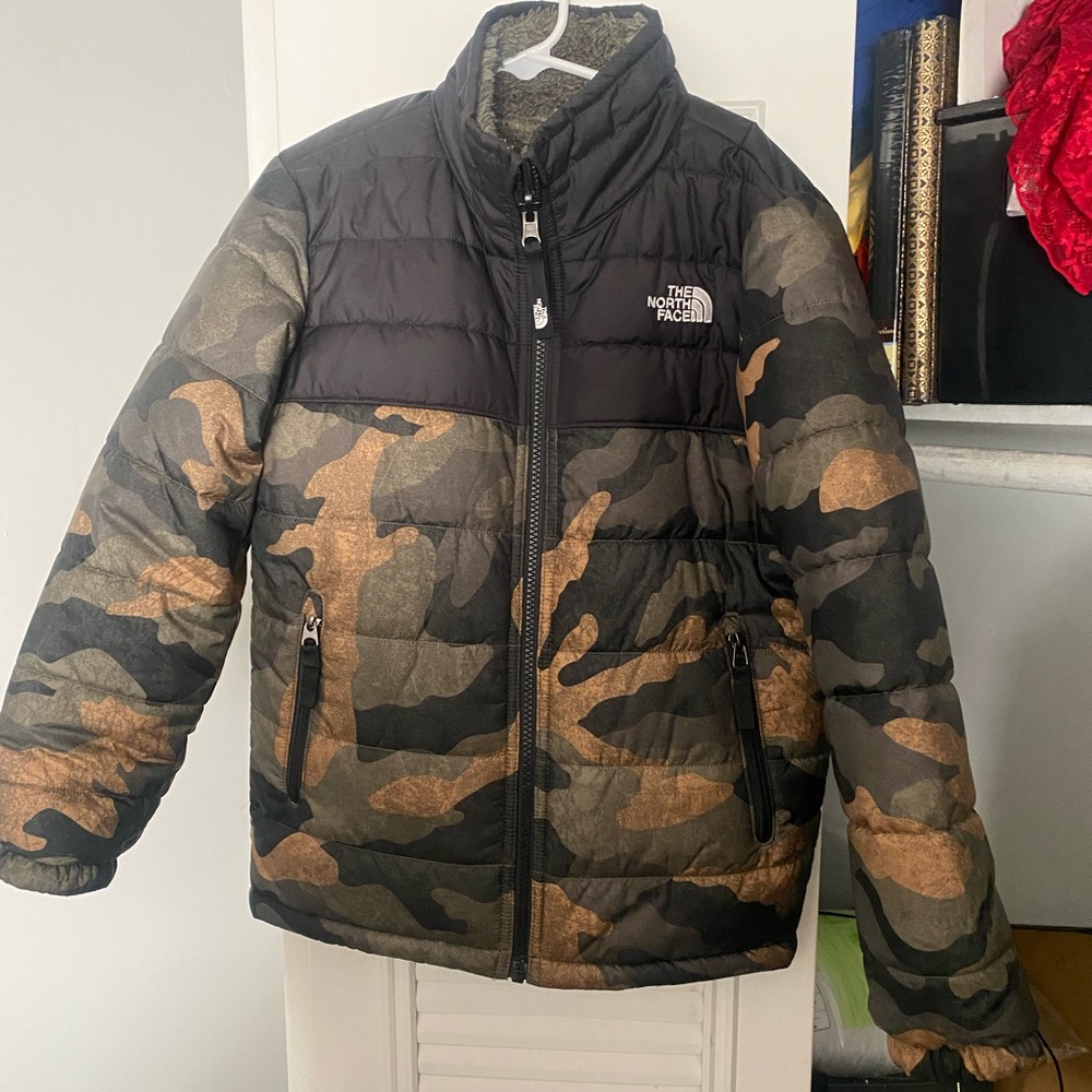Boys Padded North Face Jacket